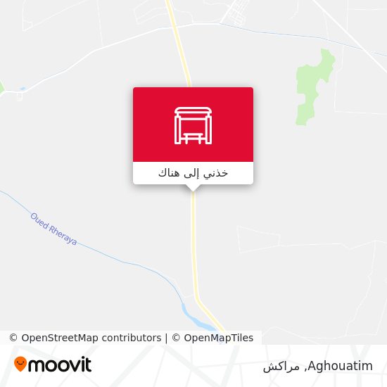 خريطة Aghouatim