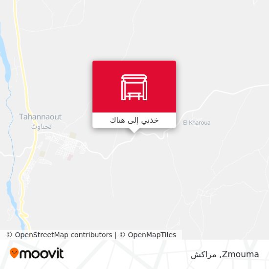 خريطة Zmouma