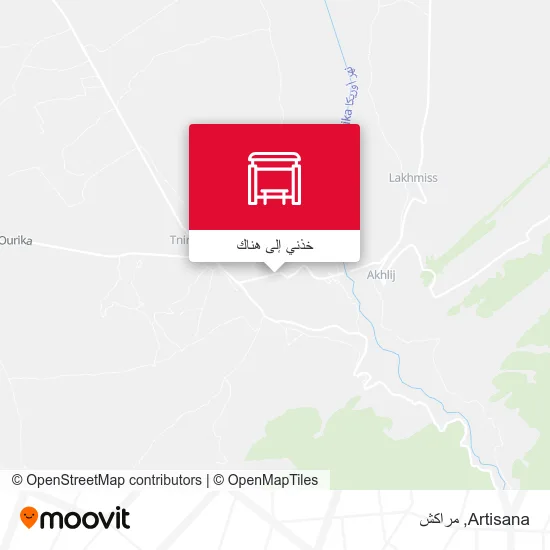 خريطة Artisana