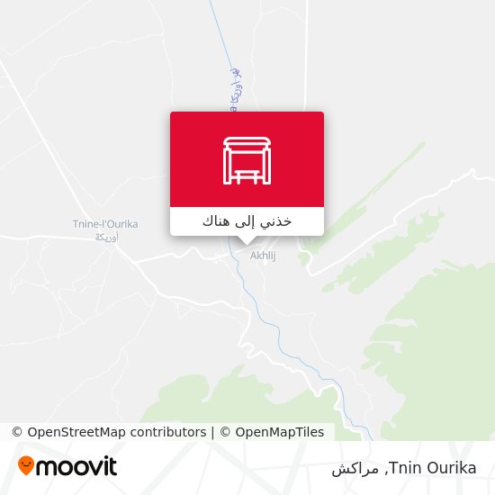 خريطة Tnin Ourika
