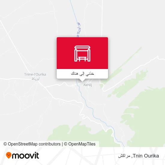 خريطة Tnin Ourika