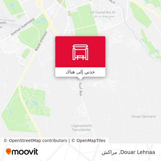 خريطة Douar Lehnaa