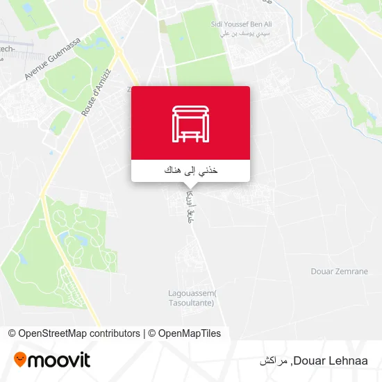 خريطة Douar Lehnaa