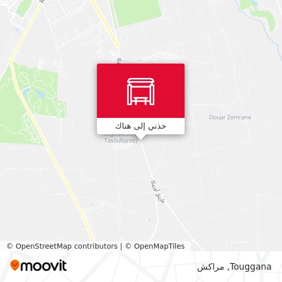خريطة Touggana