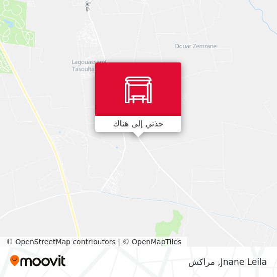 خريطة Jnane Leila