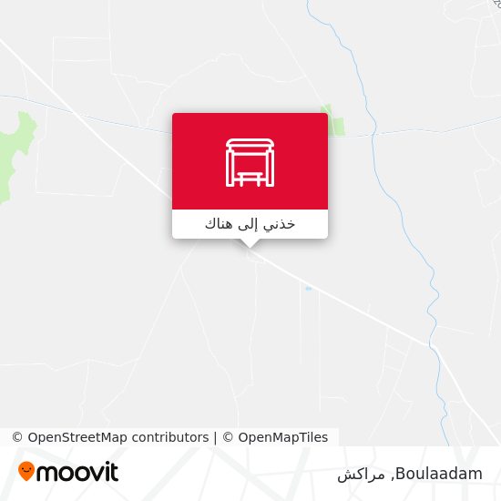 خريطة Boulaadam
