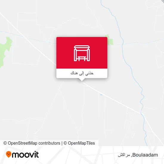 خريطة Boulaadam