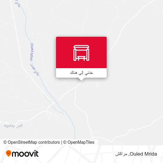خريطة Ouled Mrida