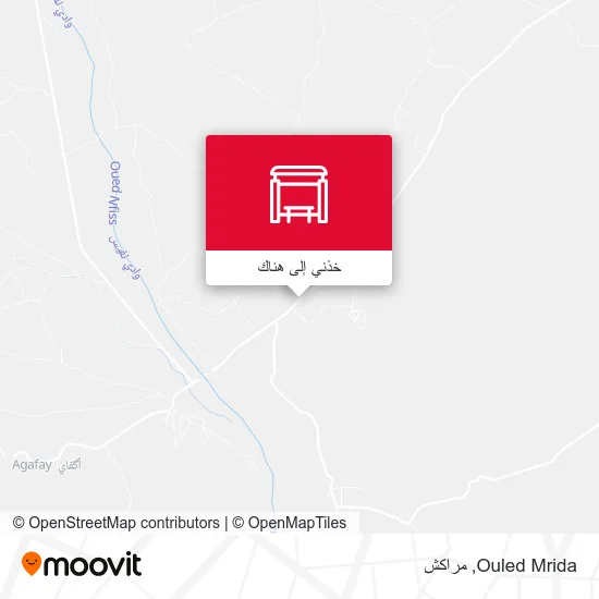 خريطة Ouled Mrida