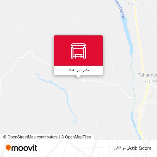 خريطة Azib Scom