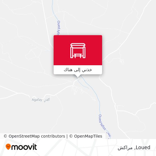 خريطة Loued