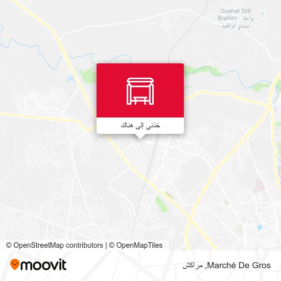 خريطة Marché De Gros