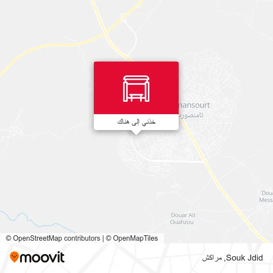 خريطة Souk Jdid