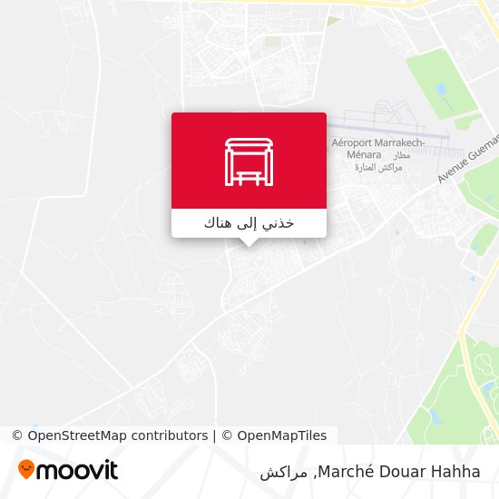 خريطة Marché Douar Hahha