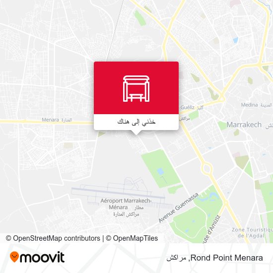 خريطة Rond Point Menara