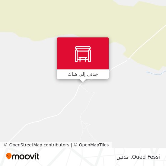 خريطة Oued Fessi