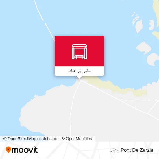 خريطة Pont De Zarzis