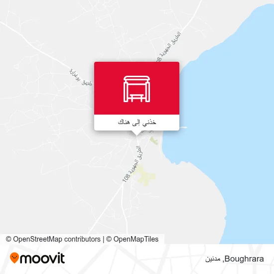 خريطة Boughrara