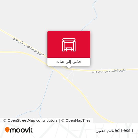 خريطة Oued Fess I