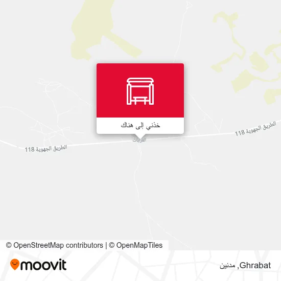 خريطة Ghrabat
