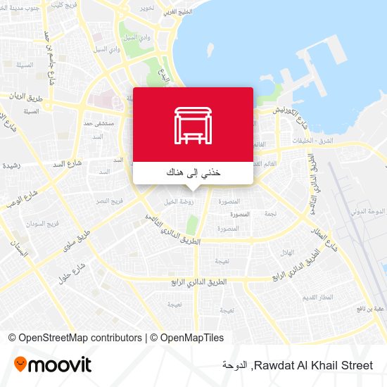 خريطة Rawdat Al Khail Street
