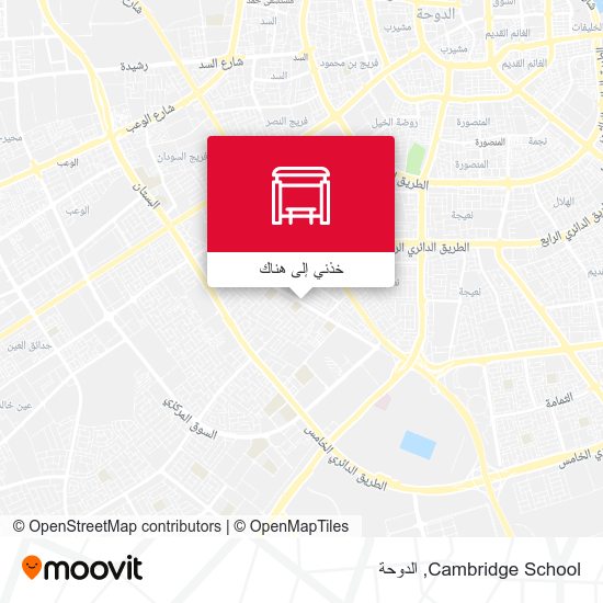 خريطة Cambridge School