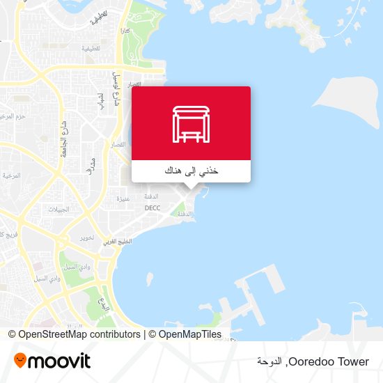 خريطة Ooredoo Tower