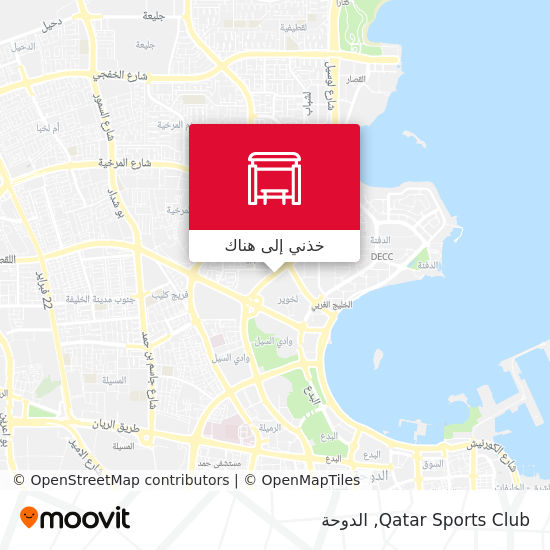 خريطة Qatar Sports Club
