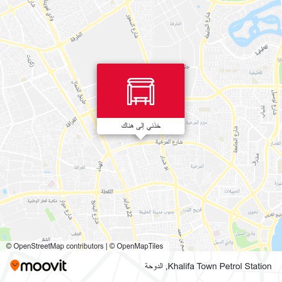 خريطة Khalifa Town Petrol Station
