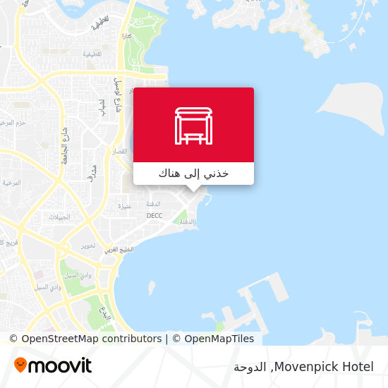 خريطة Movenpick Hotel