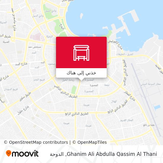 خريطة Ghanim Ali Abdulla Qassim Al Thani