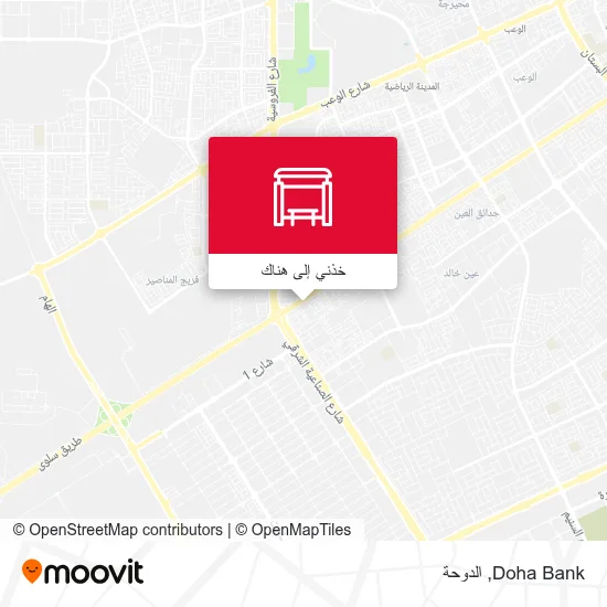 خريطة Doha Bank