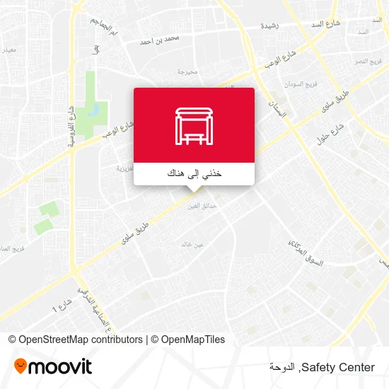 خريطة Safety Center