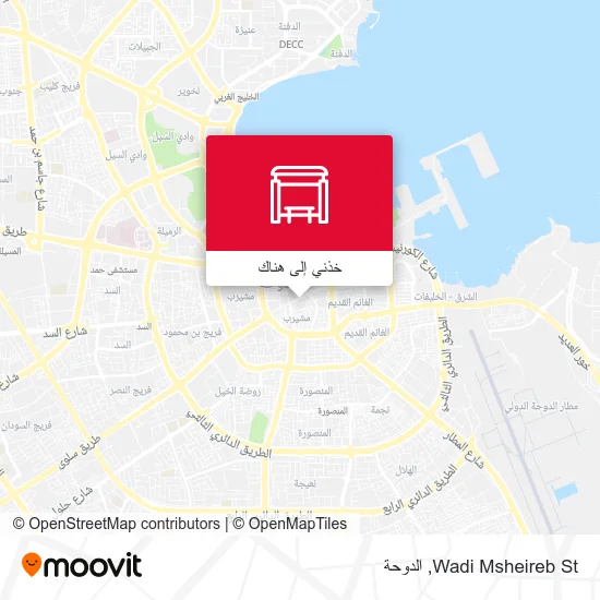 خريطة Wadi Msheireb St
