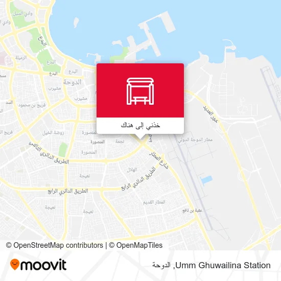 خريطة Umm Ghuwailina Station