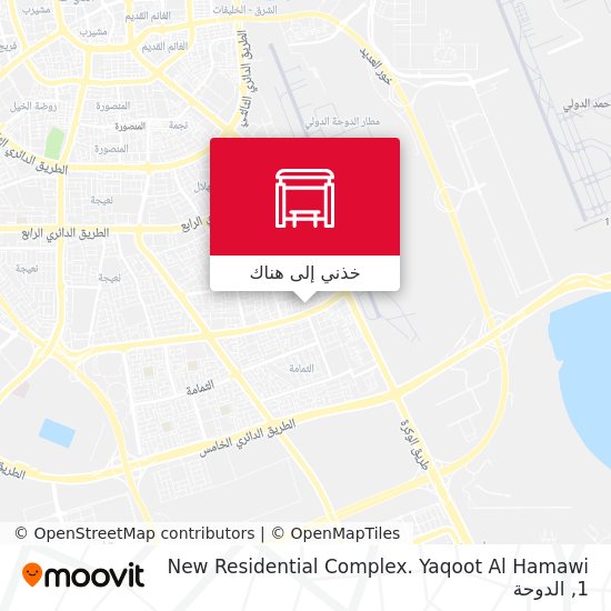 خريطة New Residential Complex. Yaqoot Al Hamawi 1