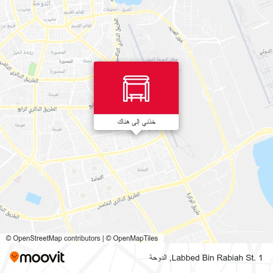 خريطة Labbed Bin Rabiah St. 1