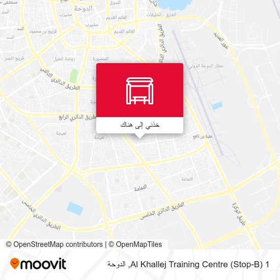 خريطة Al Khallej Training Centre (Stop-B) 1