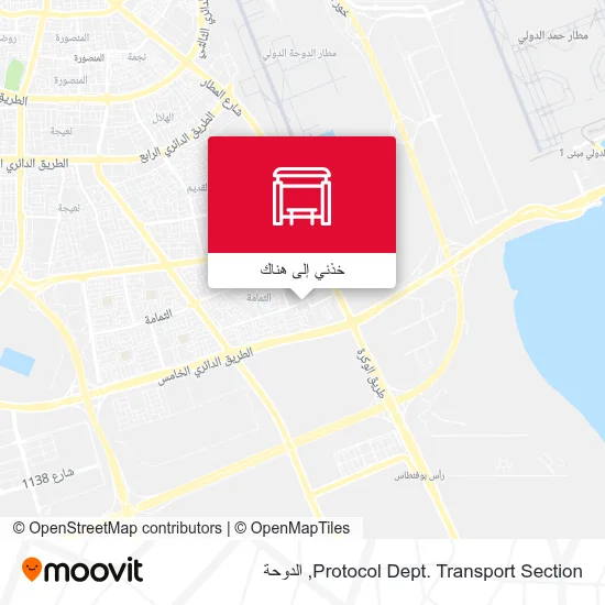خريطة Protocol Dept. Transport Section