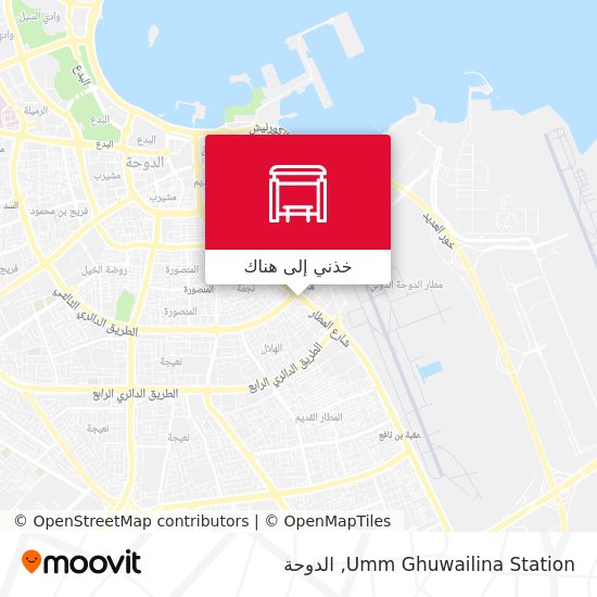 خريطة Umm Ghuwailina Station