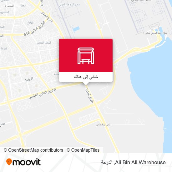 خريطة Ali Bin Ali Warehouse