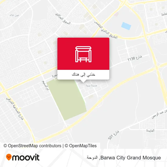 خريطة Barwa City Grand Mosque
