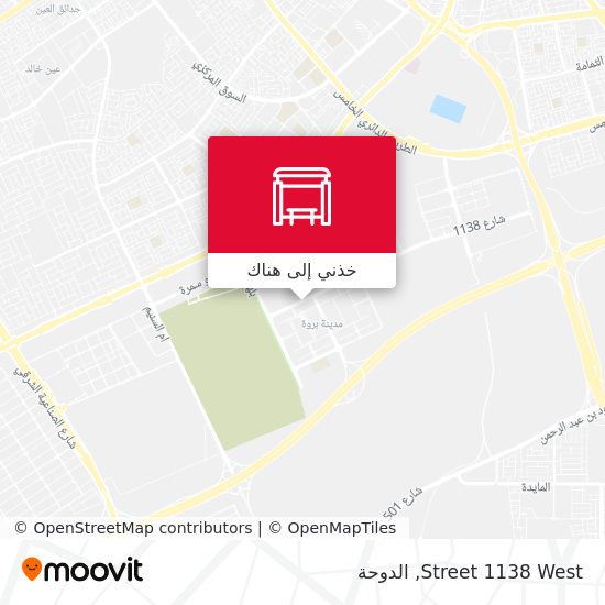 خريطة Street 1138 West