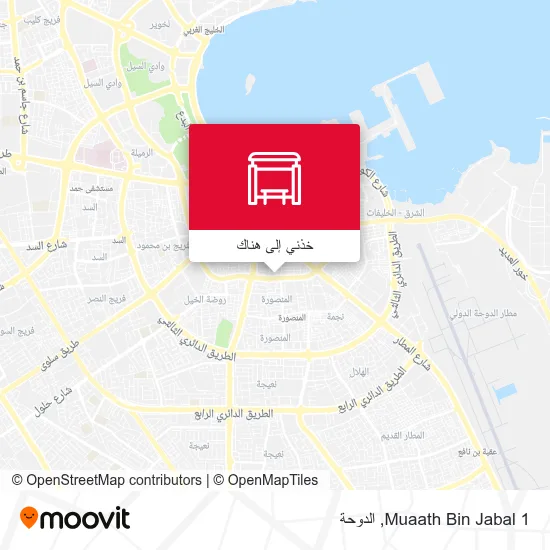 خريطة Muaath Bin Jabal 1