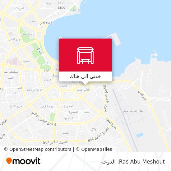 خريطة Ras Abu Meshout