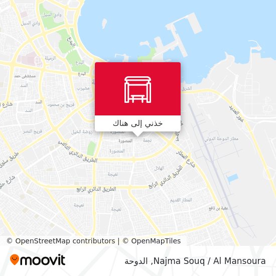 خريطة Najma Souq / Al Mansoura