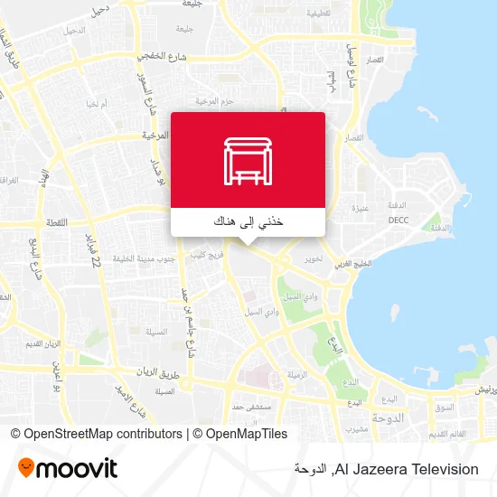خريطة Al Jazeera Television