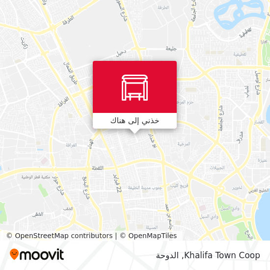خريطة Khalifa Town Coop