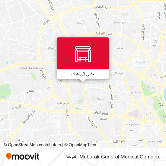 خريطة Mubarak General Medical Complex