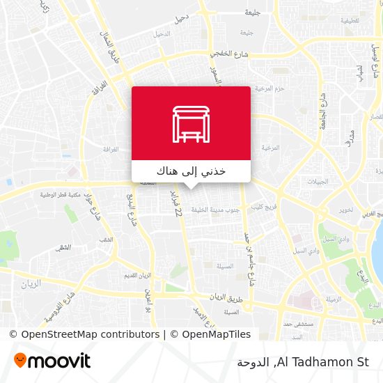 خريطة Al Tadhamon St
